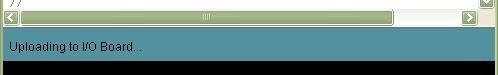 Uploading bootloader Fase di caricamento dello sketch