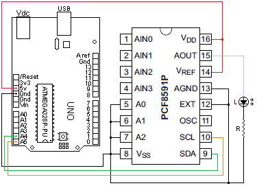 Schema elettrico v dac
